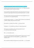 NIMS 800 EXAMS  BUNDLE PACKAGE&colon;&colon;&colon;&colon;Questions with Correct Answers &vert; 100&percnt; Pass