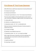 FAA Drone 87 Test Exam Questions With Premium Ultimate Solutions