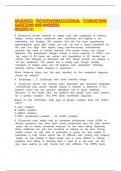  Advanced Pathopharmacological Foundations Questions and answers &Tab;  graded A&plus;&Tab; &Tab;  
