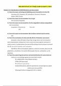 NSG 6005 Week 2 & 3 Study Guide Graded A&plus; 2025