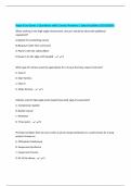 Rope Core Exam &vert; Questions with Correct Answers &vert; Latest Update &lpar;2025&sol;2026&rpar;