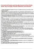 Connecticut Property and Casualty Insurance Exam Study Guide Key Concepts&comma; Practice Questions&comma; and Answers&period;pdf