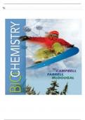 Test Bank for Biochemistry 9th Edition Campbell
