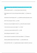 Texas Ag Content Exam &lpar;2025&sol;2026&rpar; &vert; Questions with Correct Answers &vert; 100&percnt; Pass