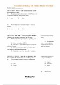  Essentials of Biology 6th Edition &lpar;Sylvia S&period; Mader&comma; 2020&rpar; &ndash; Complete Test Bank with Questions and Answers