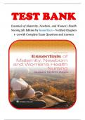 Test Bank for Essentials of Maternity&comma; Newborn&comma; and Women's Health Nursing 6th Edition by Susan Ricci &ndash; Verified Chapters 1&ndash;24 with Complete Exam Questions and Answers