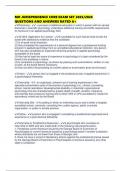 MO JURISPRUDENCE CORE EXAM SET 2025&sol;2026 QUESTIONS AND ANSWERS RATED A&plus;