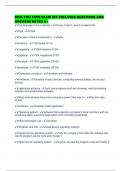 MSIS 2103 CORE EXAM SET 2025&sol;2026 QUESTIONS AND ANSWERS RATED A&plus;