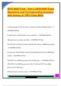 ISYE 6402 Final - Part 2 2025&sol;2026 Exam  Questions and Corresponding Answers  with Surety of 100&percnt; Pass Mark