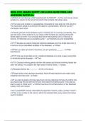 MSIS 2103 EXAMS SCRIPT 2025&sol;2026 QUESTIONS AND ANSWERS RATED A&plus;