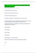 MSIS 2103 TEST PAPER 2025&sol;2026 QUESTIONS AND ANSWERS RATED A&plus;