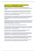 NAU ACC 205 COMPREHENSIVE EXAMS 2025&sol;2026 QUESTIONS AND ANSWERS GRADED A&plus;