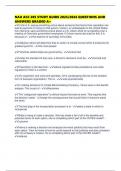NAU ACC 205 STUDY GUIDE 2025&sol;2026 QUESTIONS AND ANSWERS GRADED A&plus;