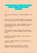 NU 664 EXAM 1&colon; NU 664&comma; 2025&sol;2026 WITH CORRECT&sol;ACCURATE ANSWERS