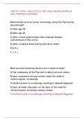 CMN 571-UNIT 3- FB &lpar;ACTUAL 2025-2026&rpar; 168 QUESTIONS & 100- VERIFIED ANSWERS 