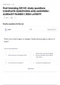 Post licensing 301 NC study questions COMPLETE QUESTIONS AND ANSWERS &lowbar; ALREADY