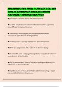 MICROBIOLOGY FINAL &ndash; JERSEY COLLEGE LATEST EXAMPREP WITH ACCURATE ANSWERS &vert; GUARANTEED PASS