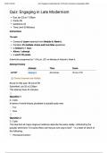 APOL 220 Quiz&colon; Engaging in Late Modernism &vert; Score 50&sol;50 &vert; Liberty University