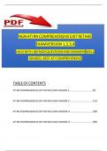NGN ATI RN COMPREHENSIVE EXIT EXAM VERSION 1&comma;2&comma;3&comma;4 EACH WITH 180 NGN QUESTIONS AND ANSWERS WELL GRADED&comma; BEST ATI COMPREHENSIVE