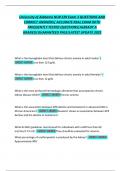 University of Alabama NUR 529 Exam 3 QUESTIONS AND  CORRECT ANSWERS&vert; ACCURATE REAL EXAM WITH  FREQUENTLY TESTED QUESTIONS&vert;ALREADY A  GRADED&vert;GUARANTEED PASS&vert;LATEST UPDATE 2025