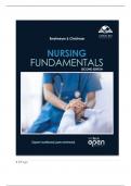 Nursing Fundamentals 2E NCLEX Test Bank &lpar;NURS 101&rpar;&colon; 980 Questions & Rationales &lpar;Open RN&comma; Ernstmeyer & Christman&rpar;