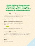Florida NHA test &sol; Comprehensive Study Guide &ndash; Expert Strategies&comma; Review of Key Quizzes&comma; and Practice Questions for Guaranteed Success