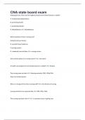 CNA state board exam 2025&sol;2026&period; 126 questions and answers&period;