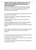 TEXES Technology Applications EC-12 &lpar;242&rpar; Exam Questions and Answers &lpar;Solved Papers&rpar;&period;