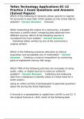 TeXes Technology Applications EC-12 Practice 1 Exam Questions and Answers &lpar;Solved Papers&rpar;