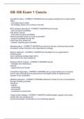 GB 350 Exam 1 Cascio Questions With 100&percnt; Correct Answers&period;