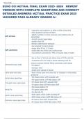 Exam &lpar;elaborations&rpar; CCI ECHO 
