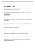  Alaska DMV test questions and answers rated a&plus; new updated exam assured satisfaction&period; 