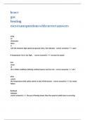 Gas Heat esco bundled  exams