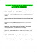 NUR 501 QUESTIONS WITH CORRECT ANSWERS 2025&sol;2026