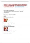2025 STOTT Pilates Written Exam Anatomy Study guide VERIFIED CERTIFICATION QUESTIONS WITH REFERENCE GUARANTEED PASS 100- &lpar;OVER 400 QUESTIONS&rpar; 