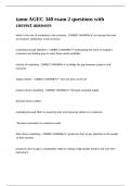 tamu AGEC 340 exam 2 questions with correct answers&period;