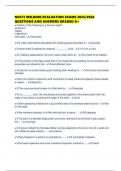 NOCTI WELDING EVALUATION EXAMS 2025&sol;2026 QUESTIONS AND ANSWERS GRADED A&plus;