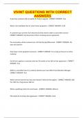 Vivint Smart Home Pro Exams Questions with 100&percnt; Correct Answers &vert; Latest Version &lpar;2025&sol;2026&rpar; Expert Verified