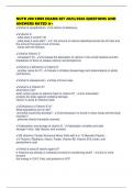 NUTR 280 CORE EXAMS SET 2025&sol;2026 QUESTIONS AND ANSWERS RATED A&plus;
