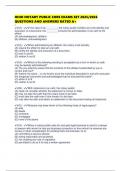 OHIO NOTARY PUBLIC CORE EXAMS SET 2025&sol;2026 QUESTIONS AND ANSWERS RATED A&plus;