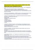 OHIO NOTARY PUBLIC EVALUATION EXAMS 2025&sol;2026 QUESTIONS AND ANSWERS RATED A&plus;