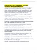 OHIO NOTARY PUBLIC EXAM SCRIPT 2025&sol;2026 QUESTIONS AND ANSWERS RATED A&plus;