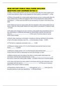OHIO NOTARY PUBLIC FINAL PAPER 2025&sol;2026 QUESTIONS AND ANSWERS RATED A&plus;