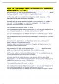 OHIO NOTARY PUBLIC TEST PAPER 2025&sol;2026 QUESTIONS AND ANSWERS RATED A&plus;