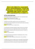 WGU C105 Objective Assessment &lpar;2025&sol;2026&rpar;&colon;Elementary Visual and Performing Arts Methods with Exam Questions and Correct Answers&comma; 100&percnt; Guaranteed Pass Graded A&plus;&period;
