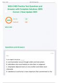 WGU C483 Practice Test Questions and Answers with Complete Solutions 100&percnt; Correct &vert; New Update 2025