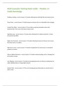 HUD Counselor Training Study Guide &ndash; Module 1&period;4 Credit Knowledge