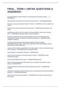 FINAL &comma; TERM 1 UNITEK QUESTIONS & ANSWERS&excl;&excl;