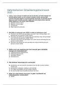 Oefententamen Ontwikkelingsstoornissen 2025 &lpar;50 vragen&comma; met een aantal uit het tentamen&rpar;