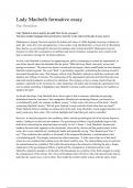 IGCSE Lady macbeth practice essay &lpar;8&sol;9&rpar;